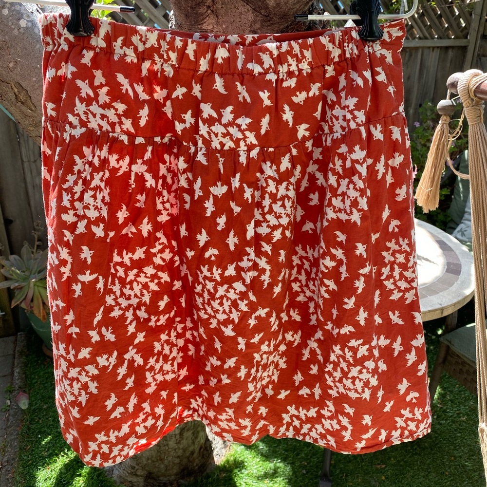 Bird Pattern Skirt - Picture 5 of 5